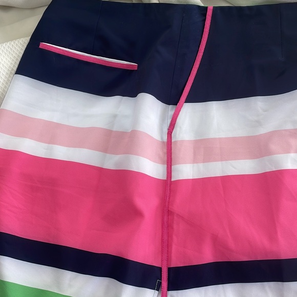 Womens Golftini Multistripe JET SETTER Skort-10L - Picture 3 of 3